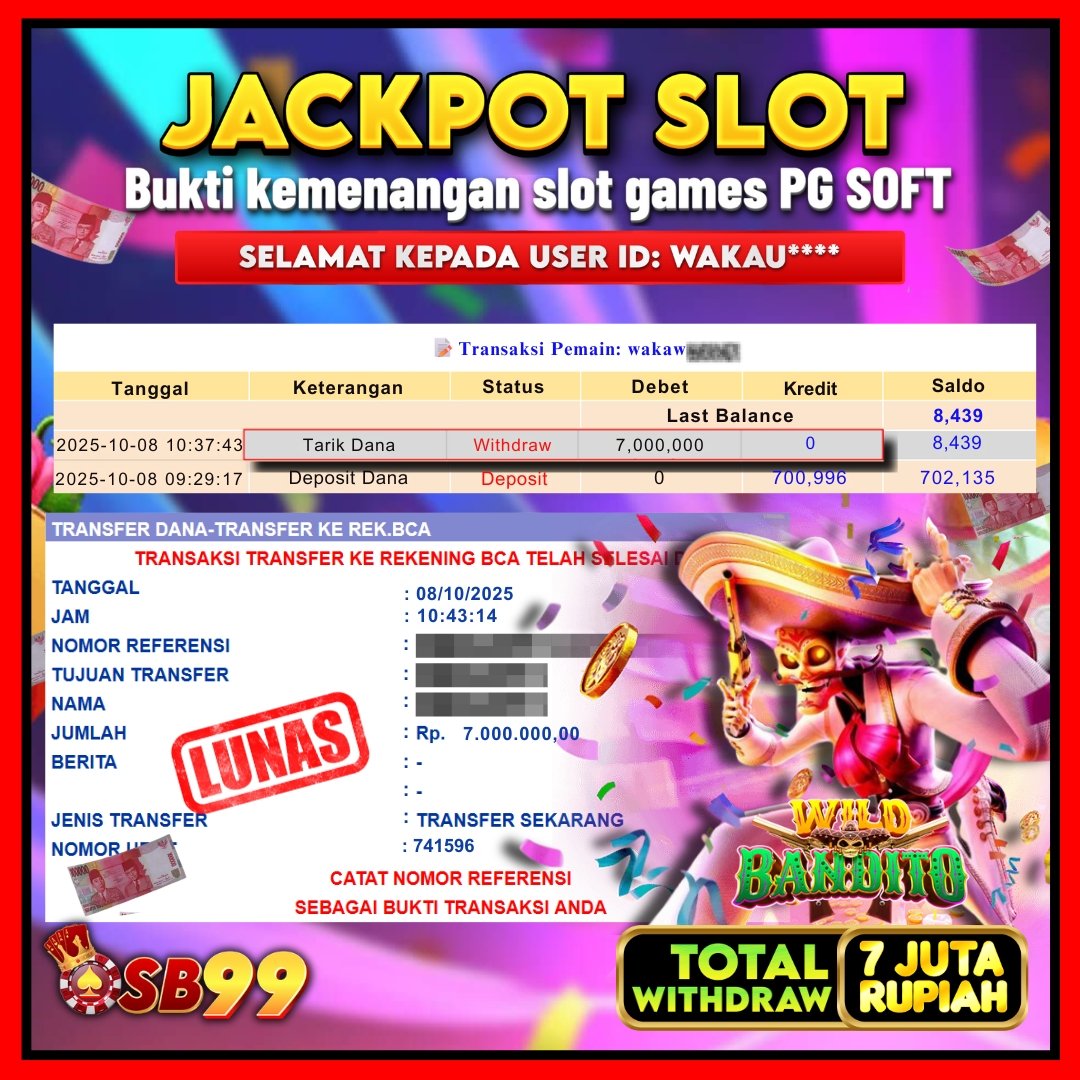 Bukti Jackpot