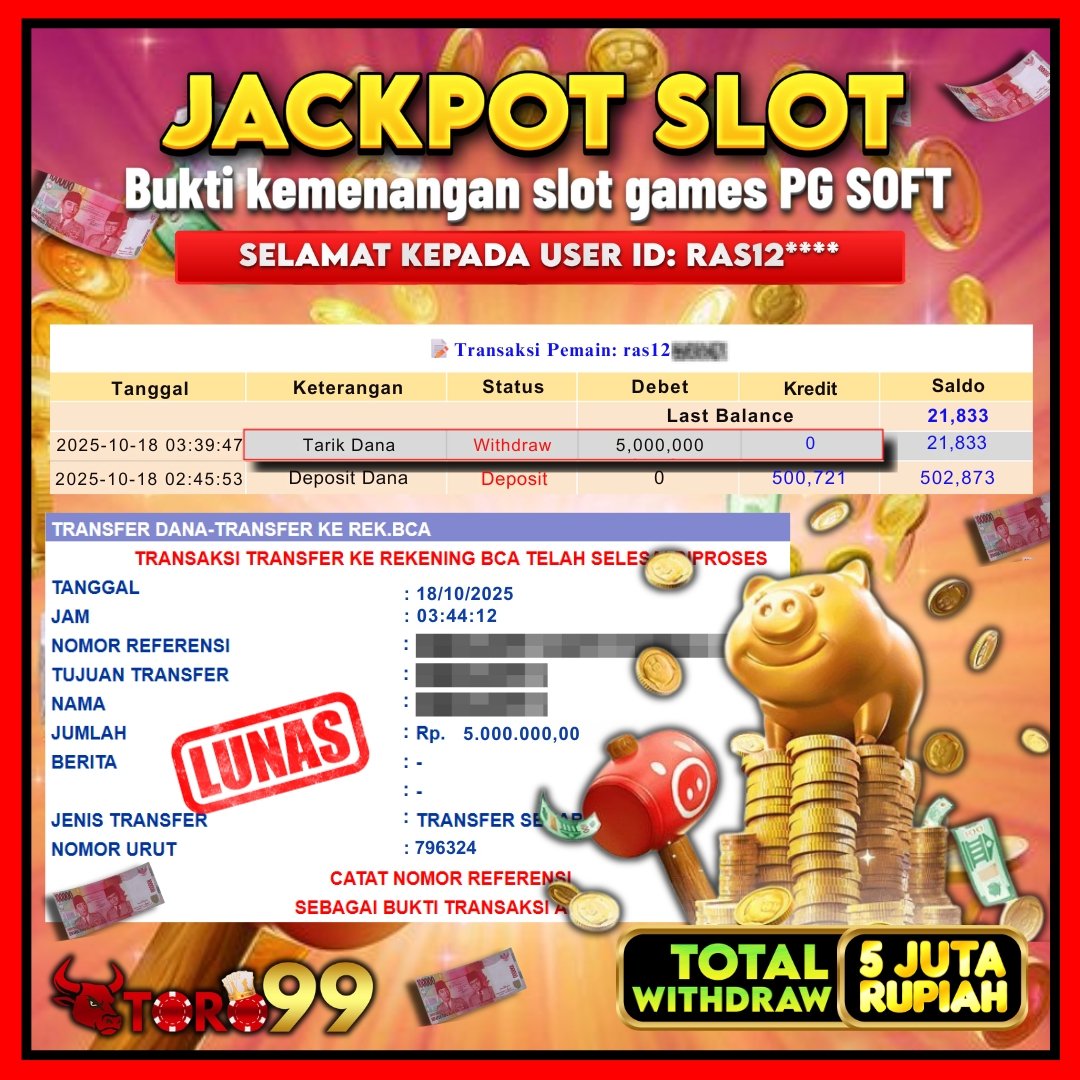 Bukti Jackpot
