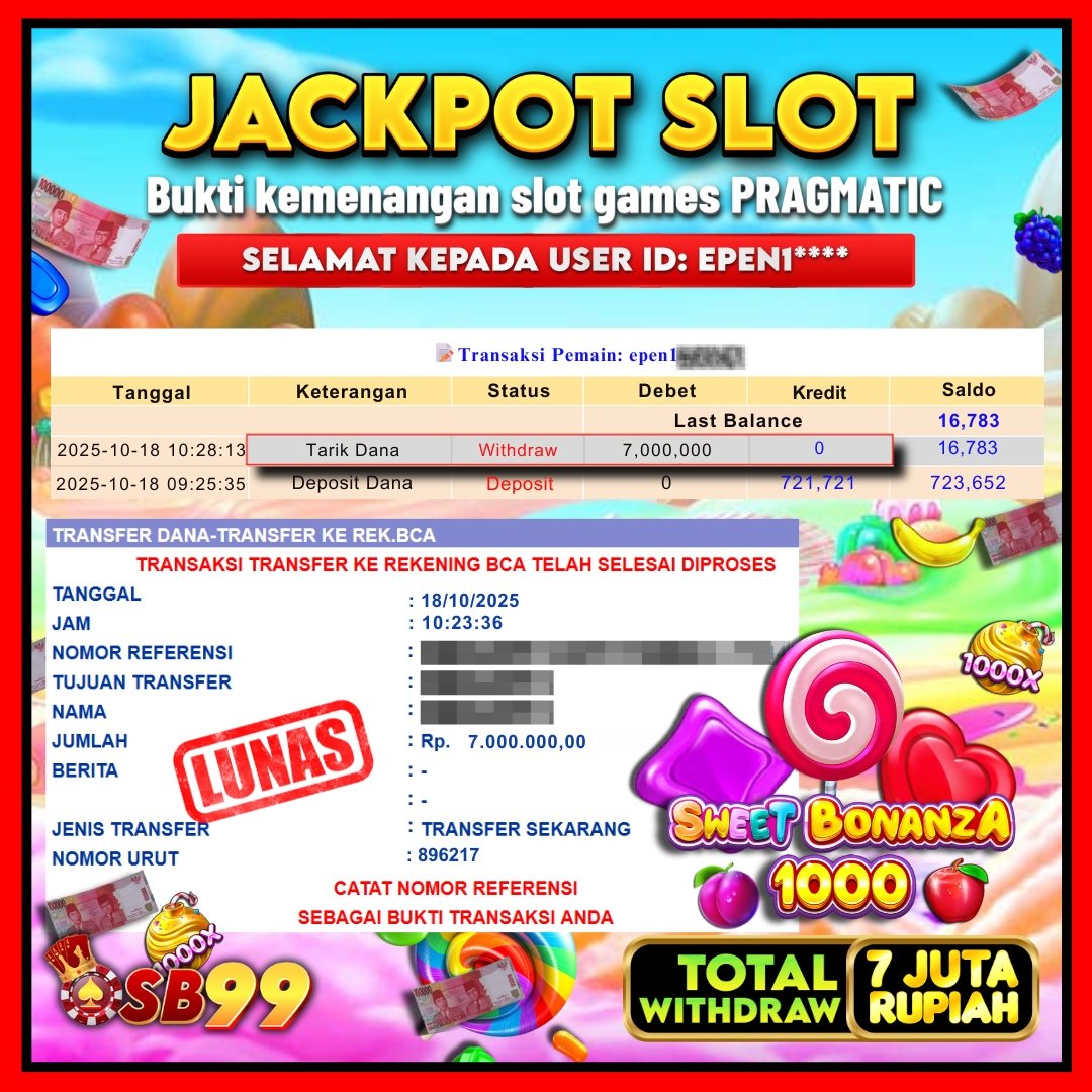 Bukti Jackpot