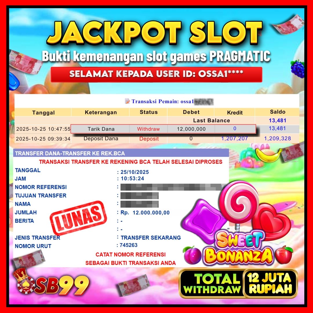 Bukti Jackpot