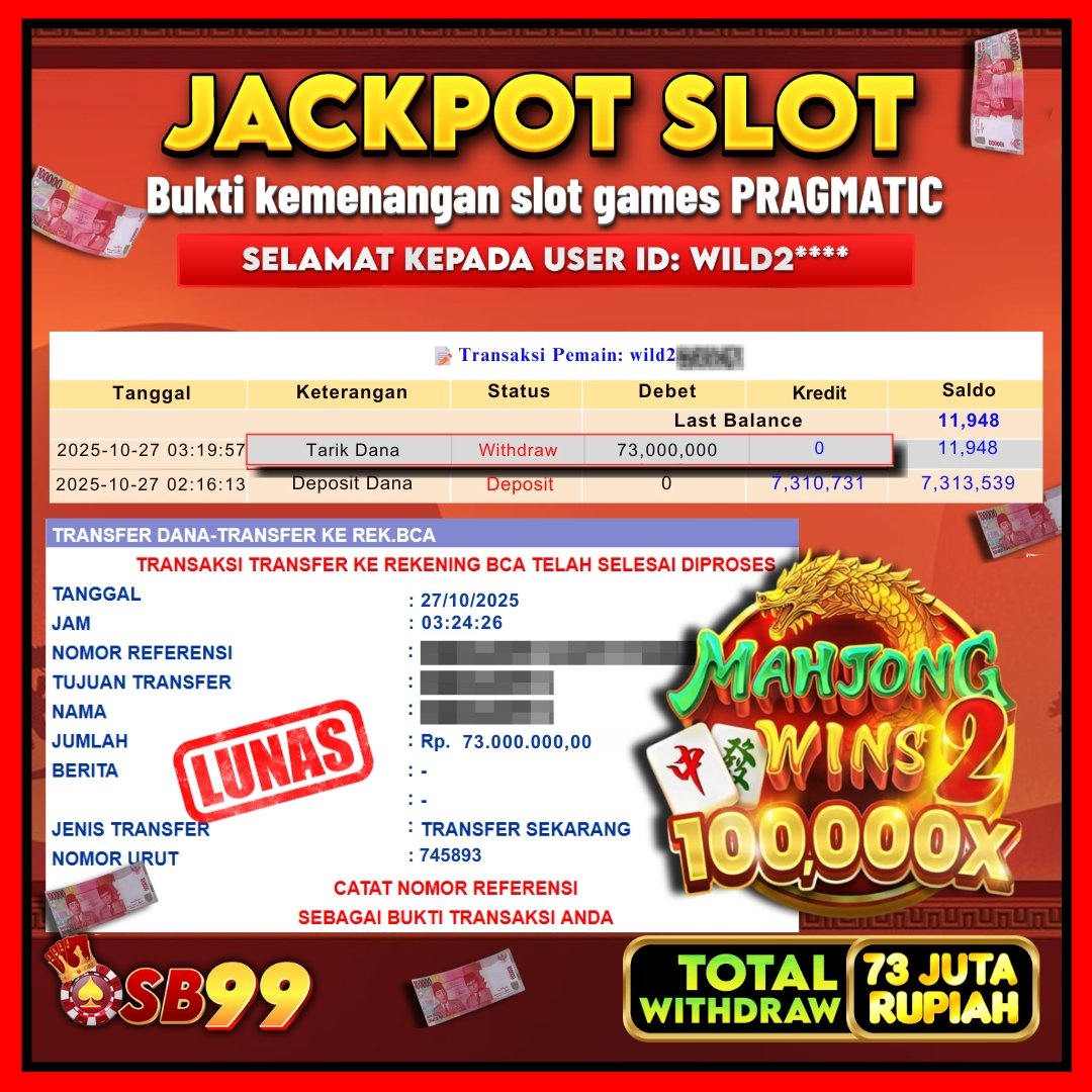 Bukti Jackpot