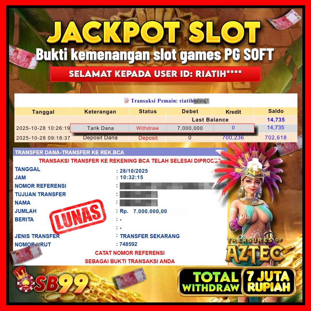 Bukti Jackpot