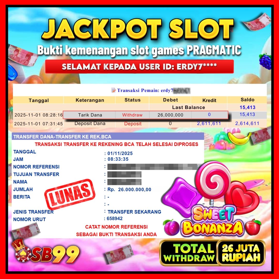 Bukti Jackpot