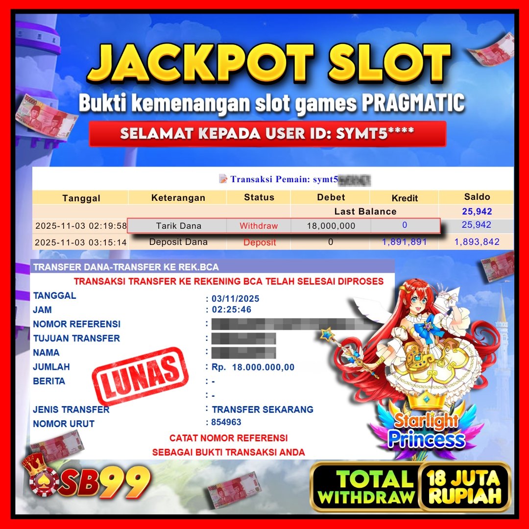 Bukti Jackpot