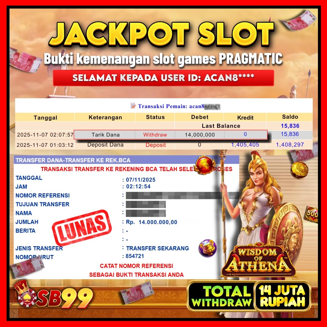 Bukti Jackpot