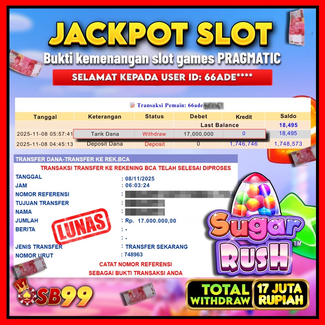 Bukti Jackpot