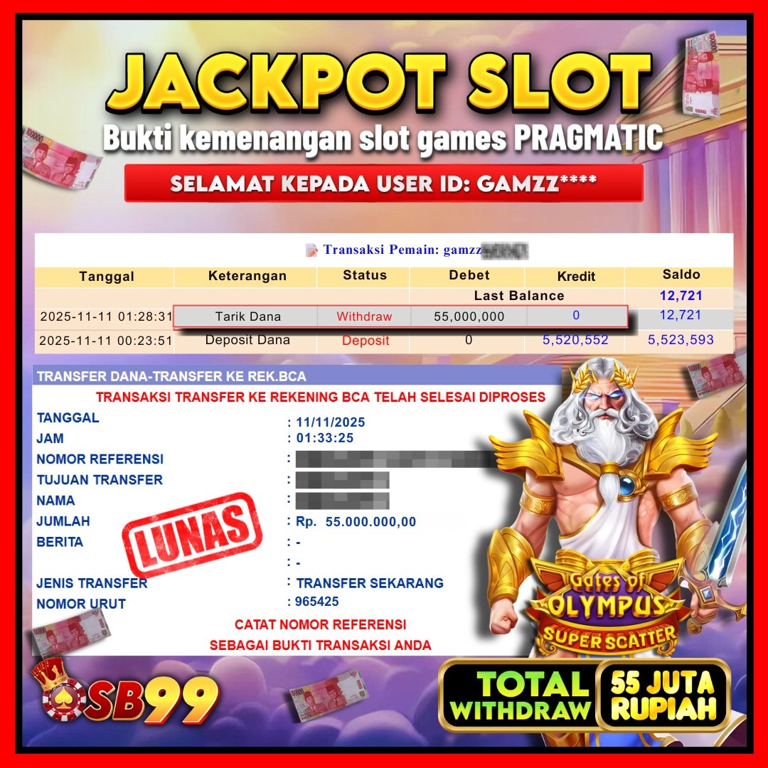 Bukti Jackpot