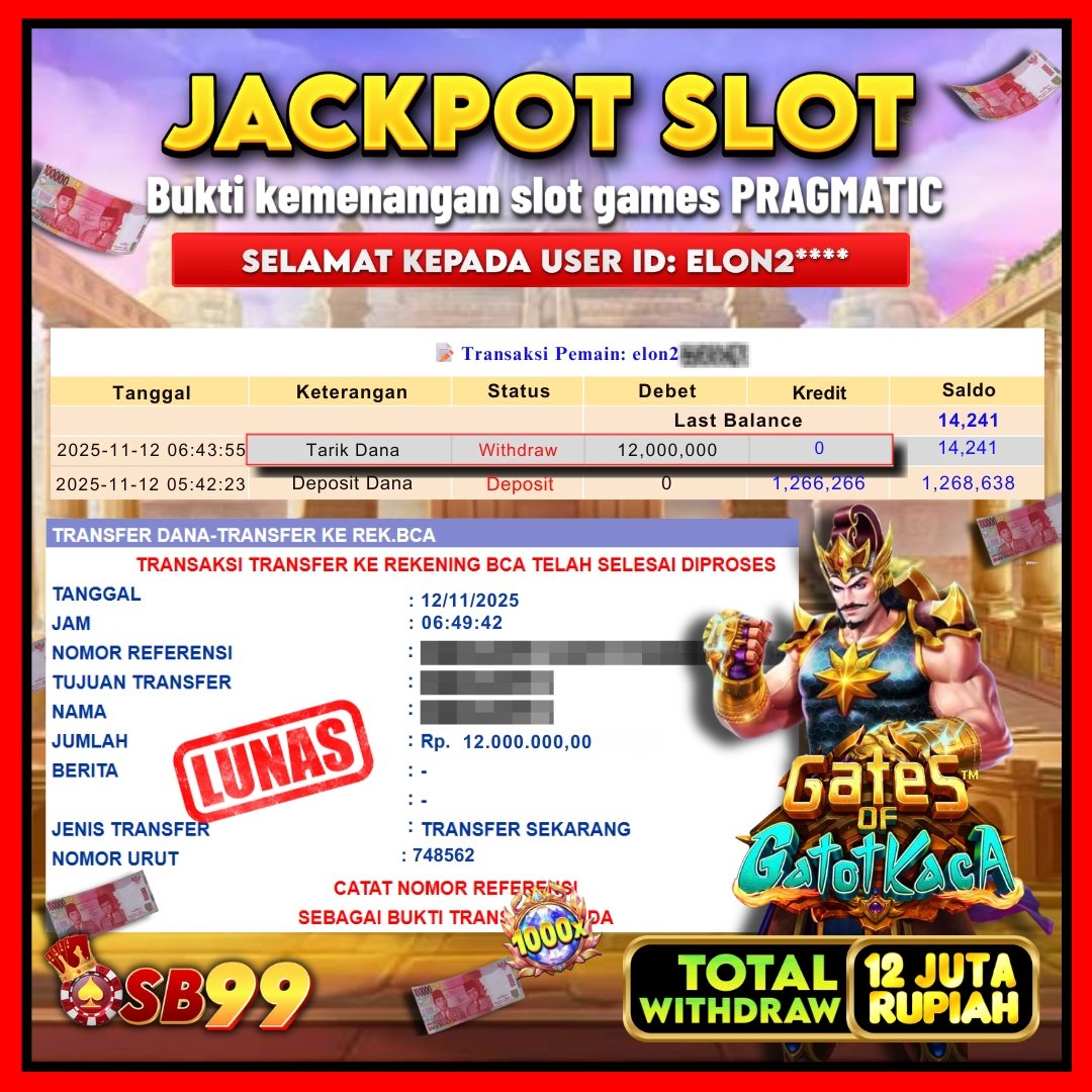 Bukti Jackpot