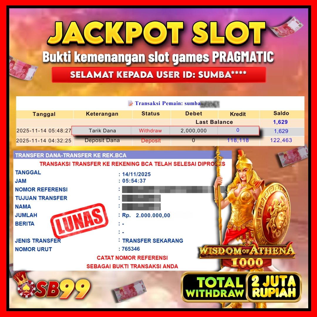 Bukti Jackpot