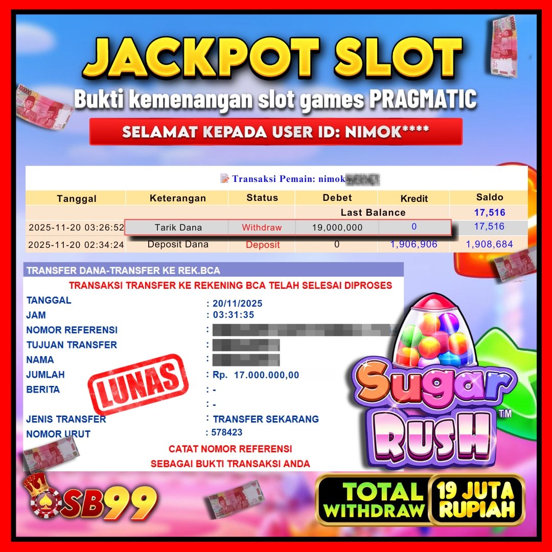 Bukti Jackpot