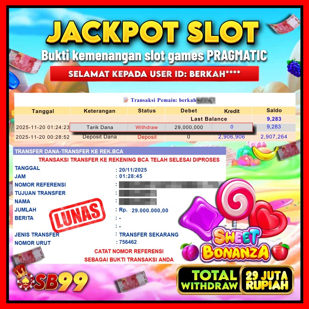 Bukti Jackpot
