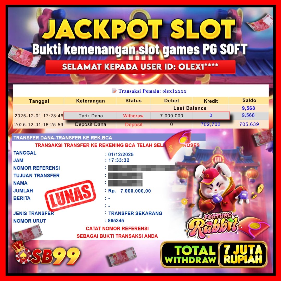 Bukti Jackpot
