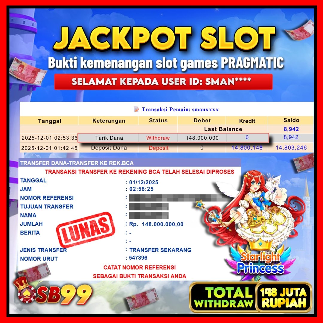 Bukti Jackpot