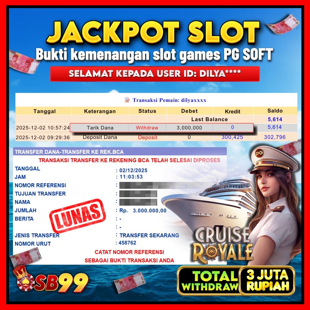 Bukti Jackpot