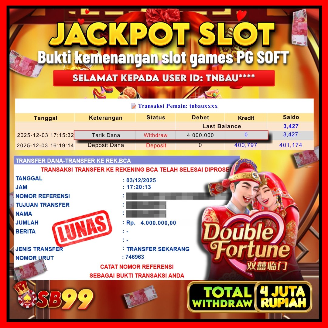 Bukti Jackpot