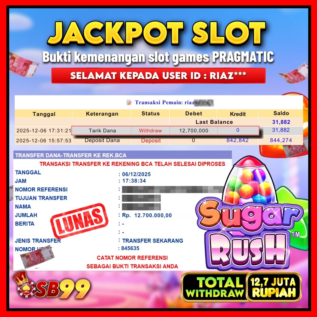 Bukti Jackpot