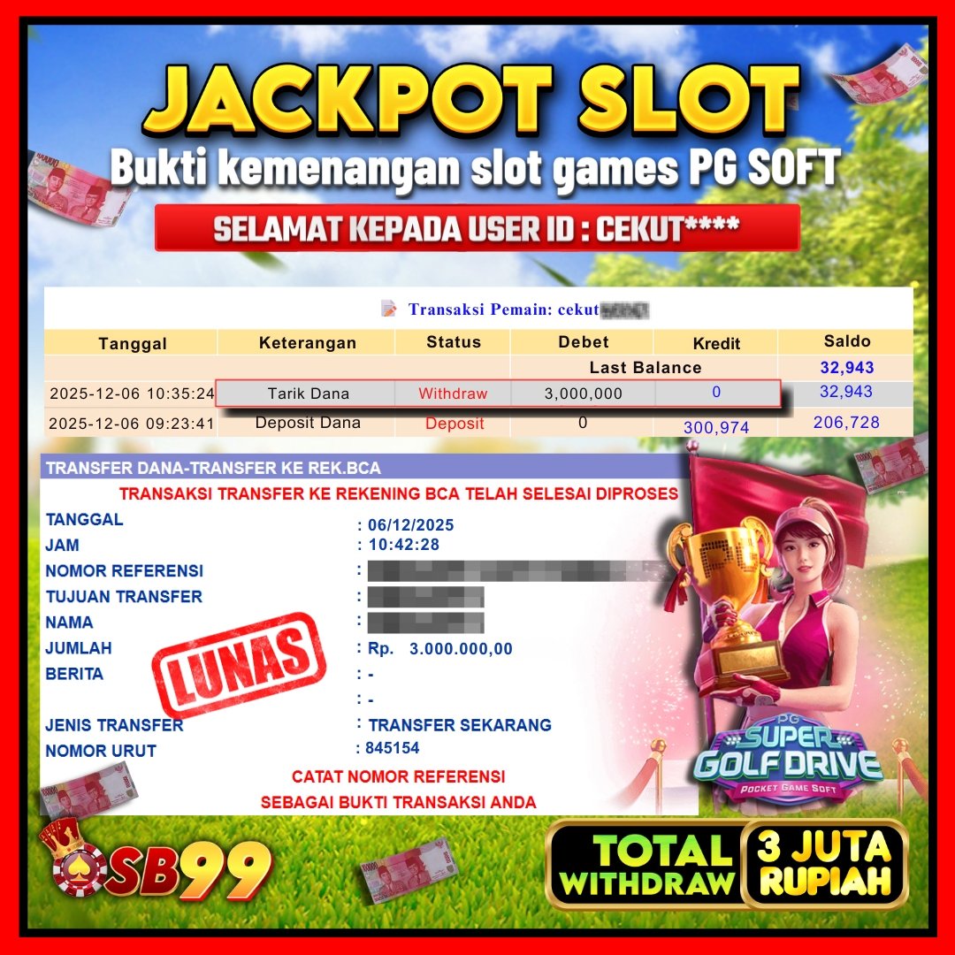 Bukti Jackpot