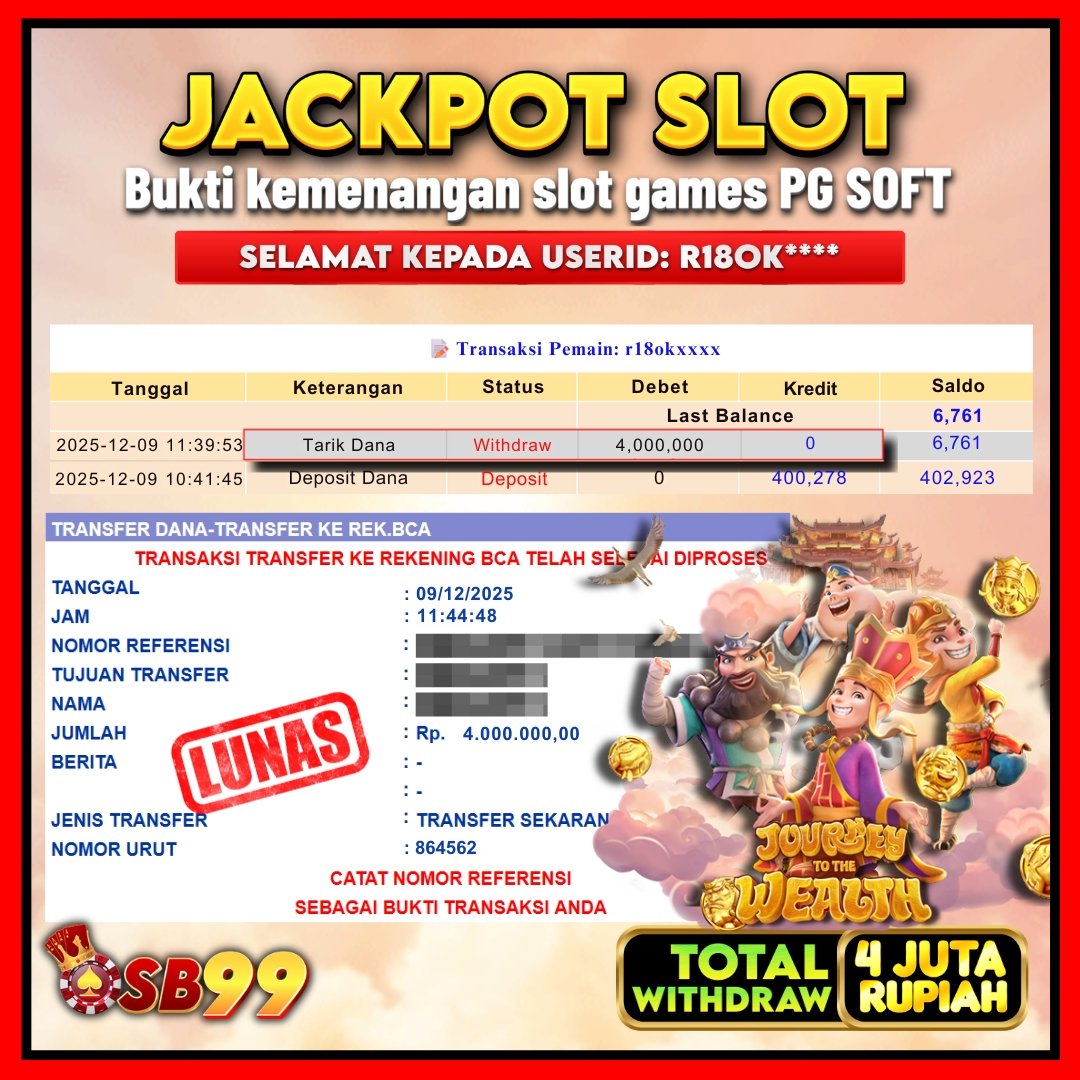 Bukti Jackpot