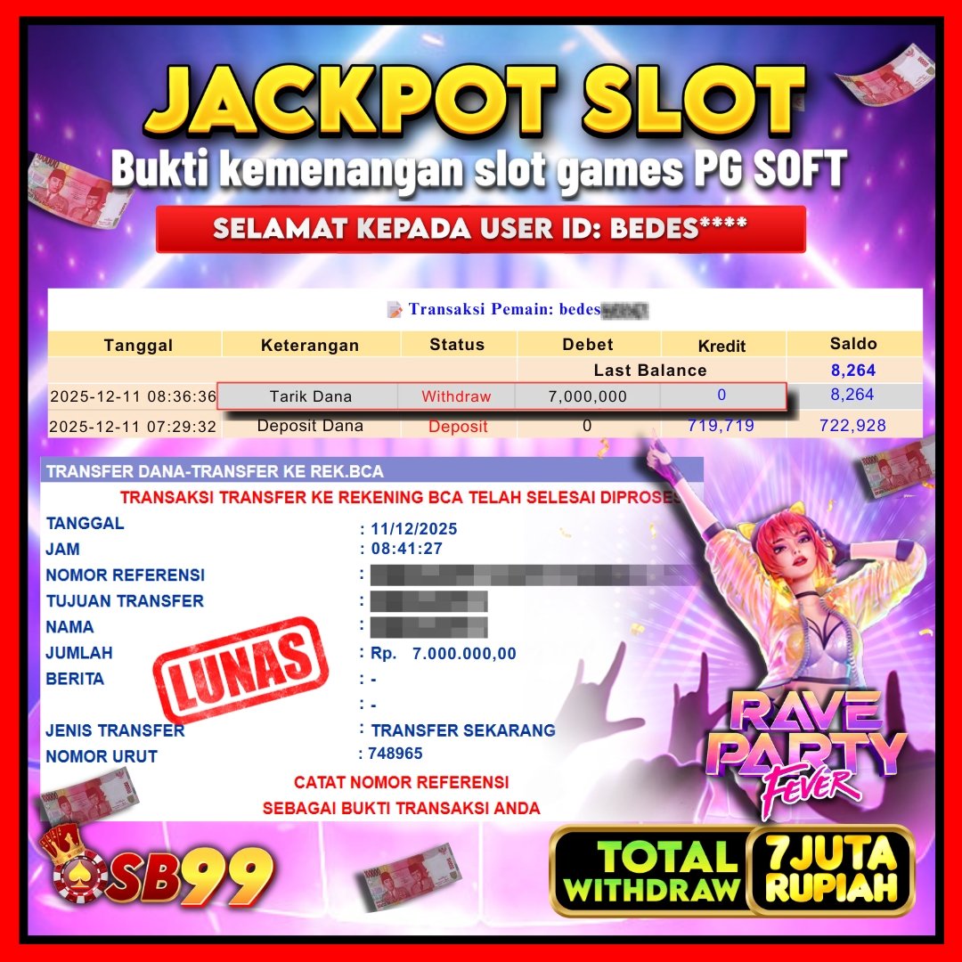 Bukti Jackpot