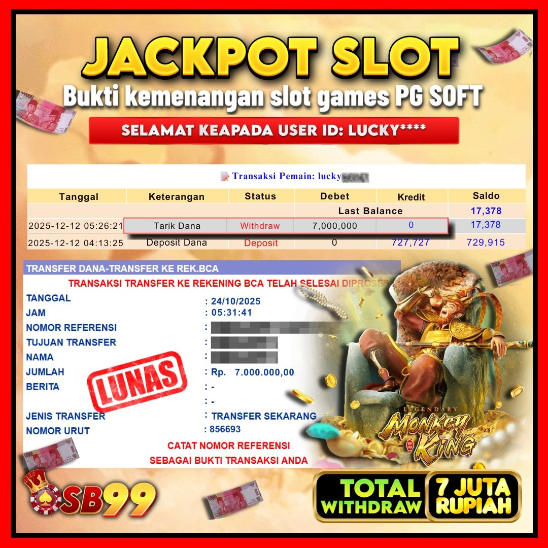 Bukti Jackpot