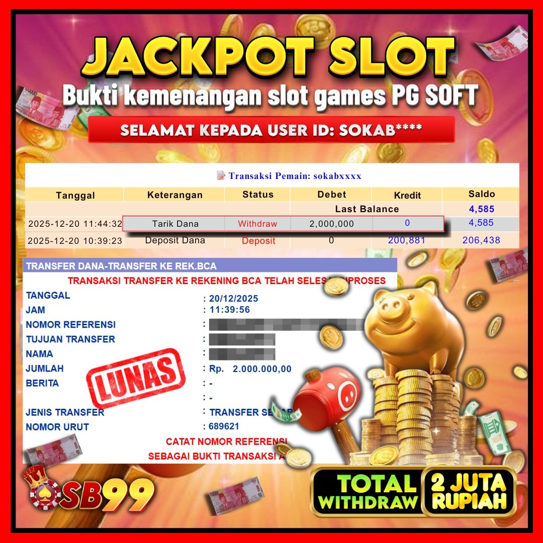 Bukti Jackpot